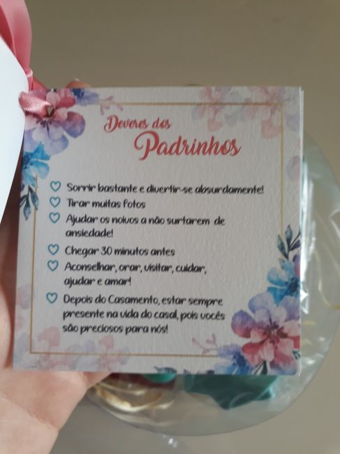 Deveres dos padrinhos