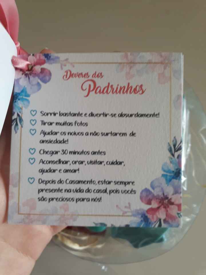 Deveres dos padrinhos