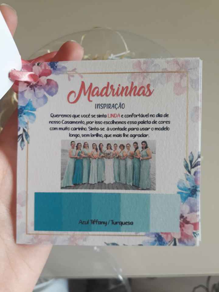 Inspiração para as Madrinhas