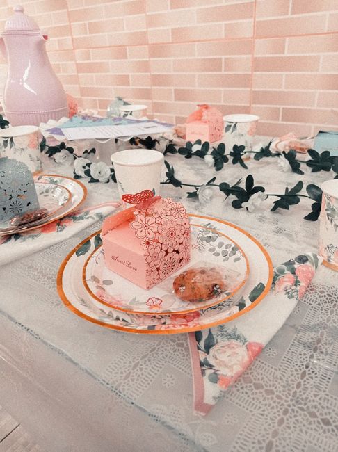 Bridal shower Bridgerton themed🫖 5