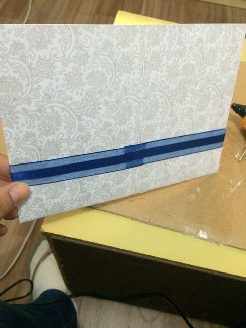 Convite diy pronto - 3