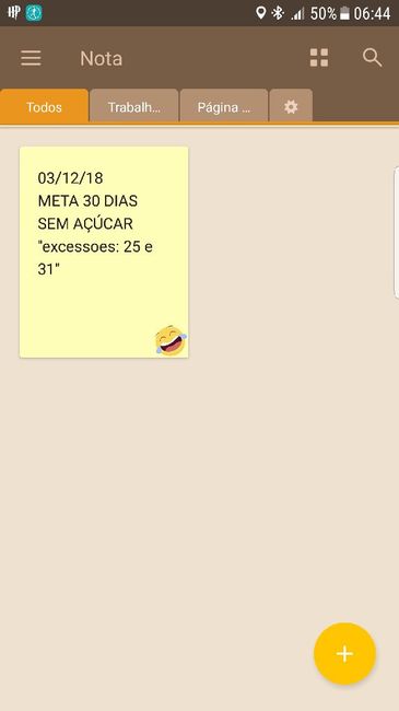Resultado desafio 30 dias sem açúcar #vemver 1