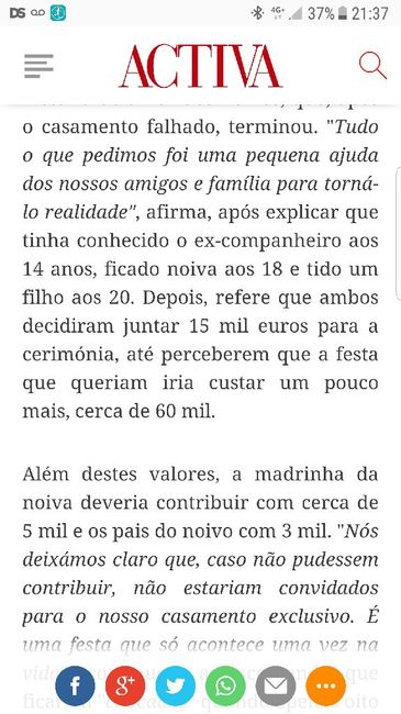 Pedir contribuição para convidados. 3