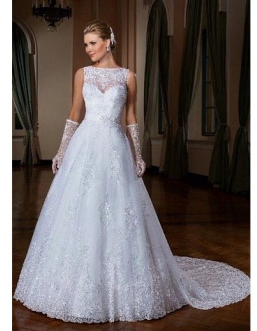 Como serão o vestido de vcs noivasw - 1