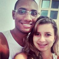 Meu noivo lindo.