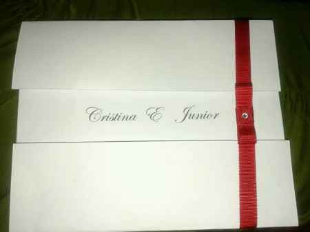Convite de casamento eu tentei fazer rsrs - 1