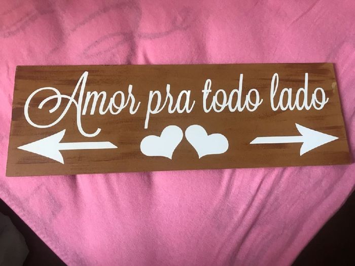 Casamento rústico- plaquinhas decorativas - 8