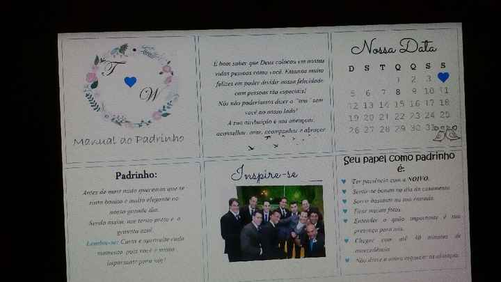 Convite dos padrinhos parte 1 - 4