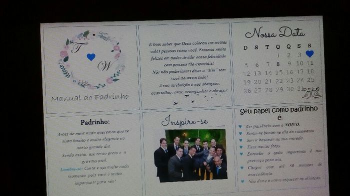 Convite dos padrinhos parte 1 - 4