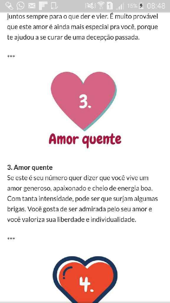 E o seu número do amor é… - 1
