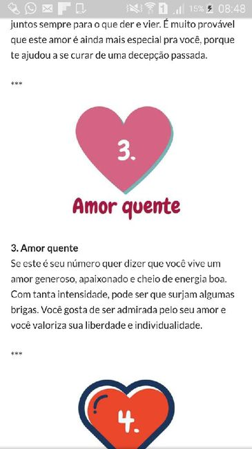 E o seu número do amor é… - 1