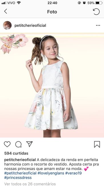 Daminha - vestido alugar ou comprar? / 100$ 5