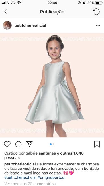 Daminha - vestido alugar ou comprar? / 100$ 6