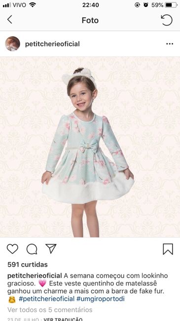 Daminha - vestido alugar ou comprar? / 100$ 8