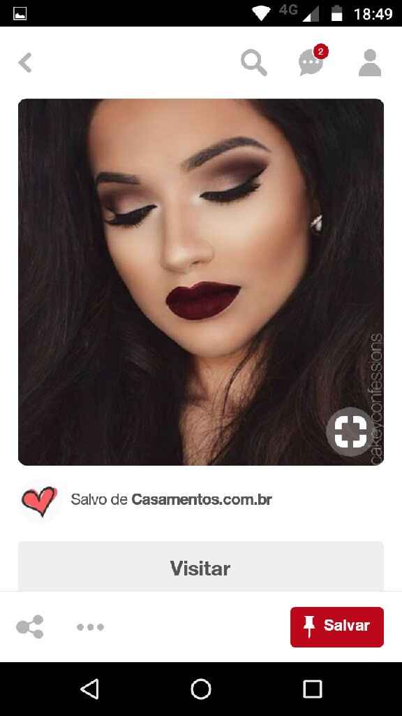  Meu teste de make e penteado !! - 2