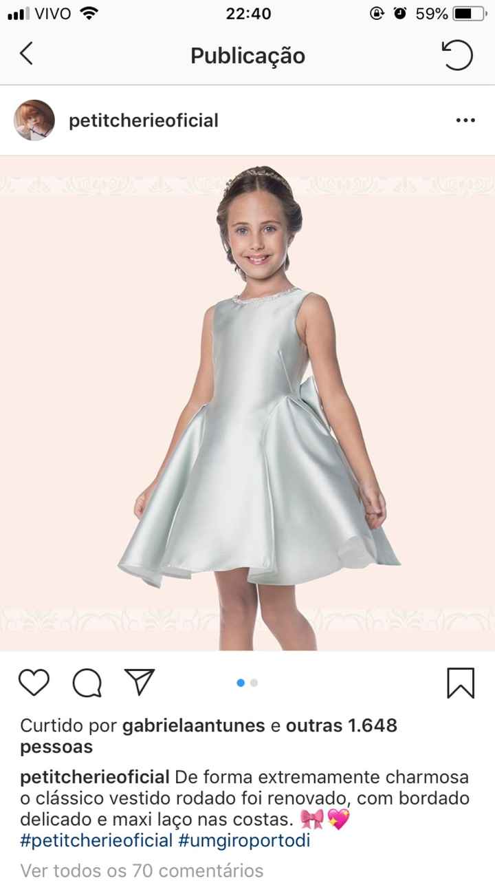 Daminha - vestido alugar ou comprar? / 100$ - 4