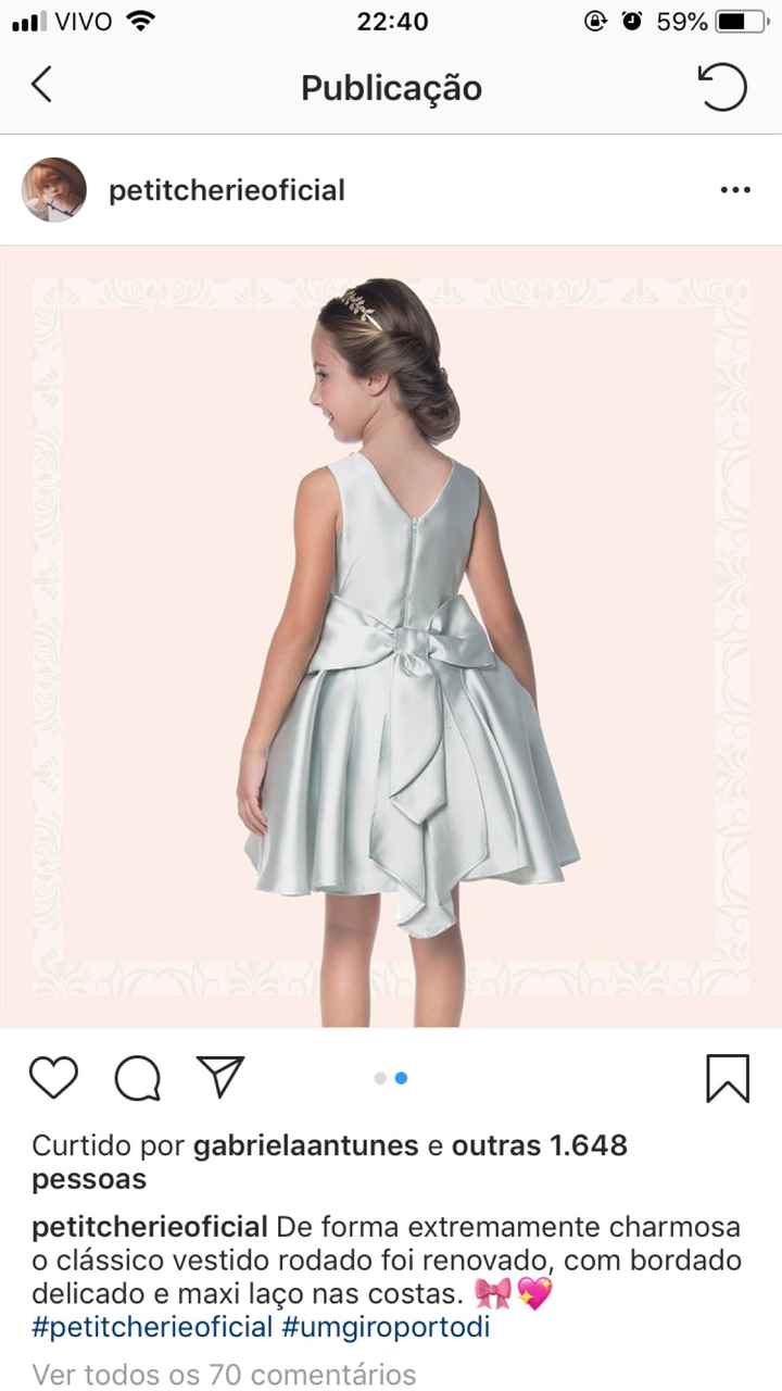 Daminha - vestido alugar ou comprar? / 100$ - 5