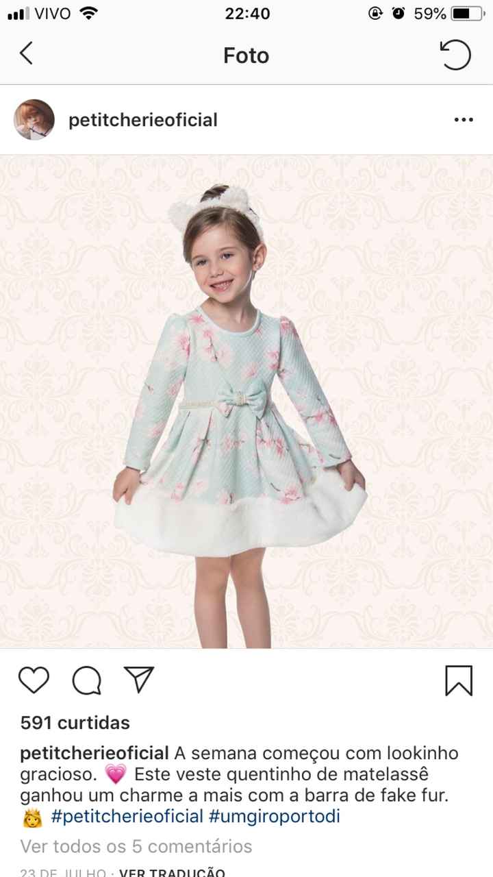 Daminha - vestido alugar ou comprar? / 100$ - 6