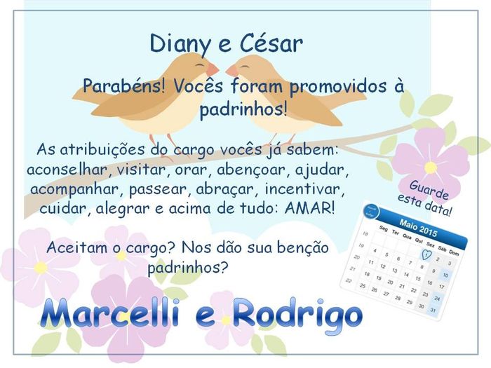 Tag Padrinhos
