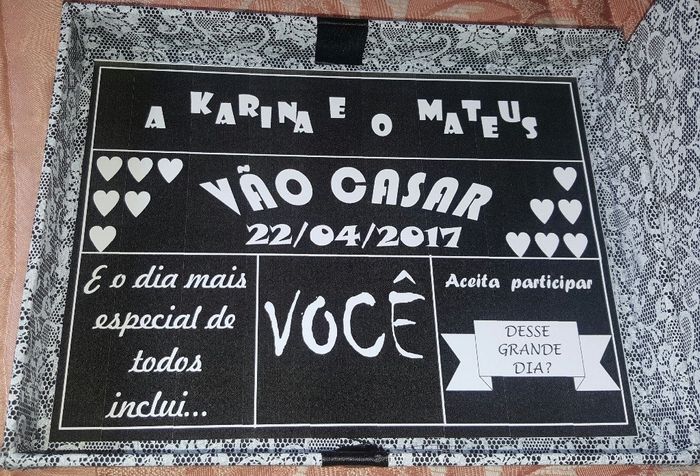 CONVITE TAMPA ADULTO