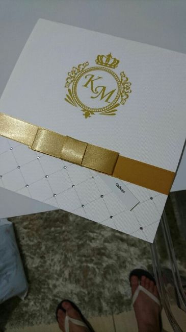 Convite do meu casamento - 1