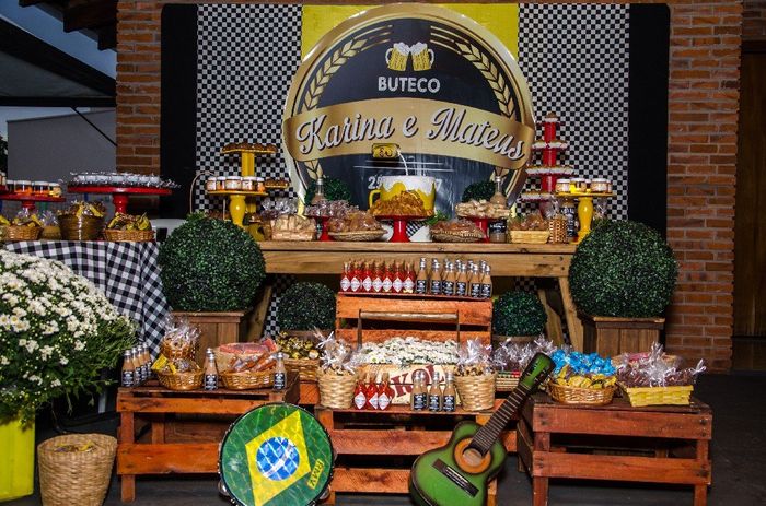 Chá bar - tema boteco - 2