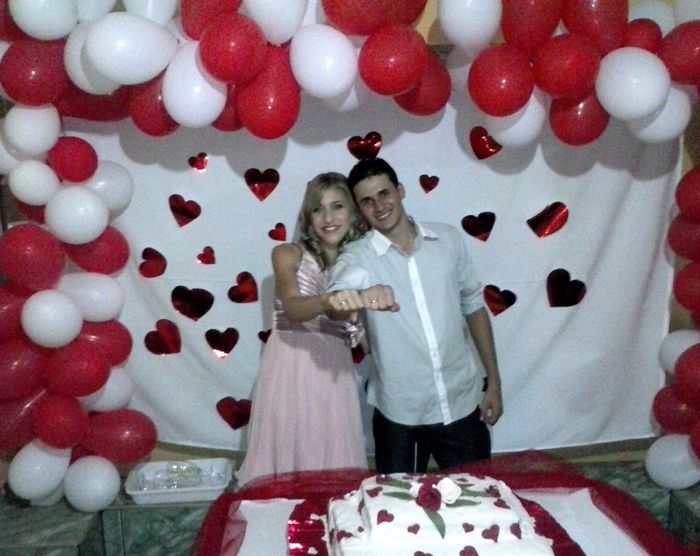 eu e meu lindo noivo