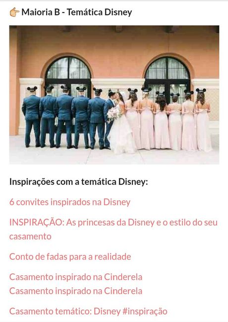 RESULTADO: O casamento temático ideal para você é... 1