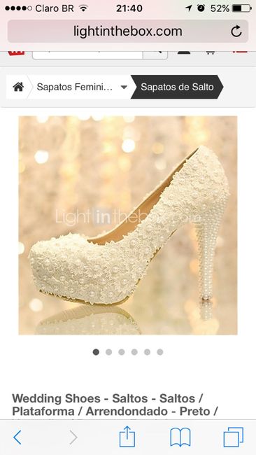 Conte qual é o mês do seu casamento e eu mostro seus sapatos ideais! - 1