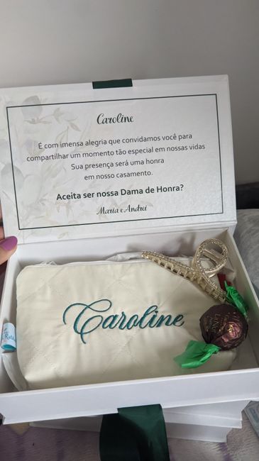 Caixa dos padrinhos/demoiselles/pais 5
