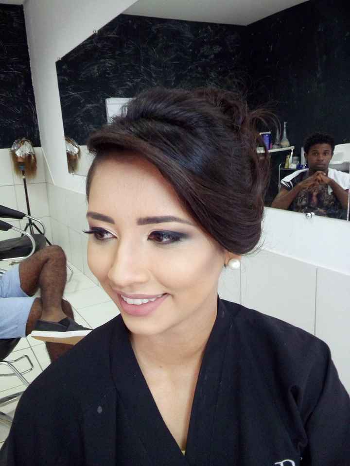 Penteado e Make