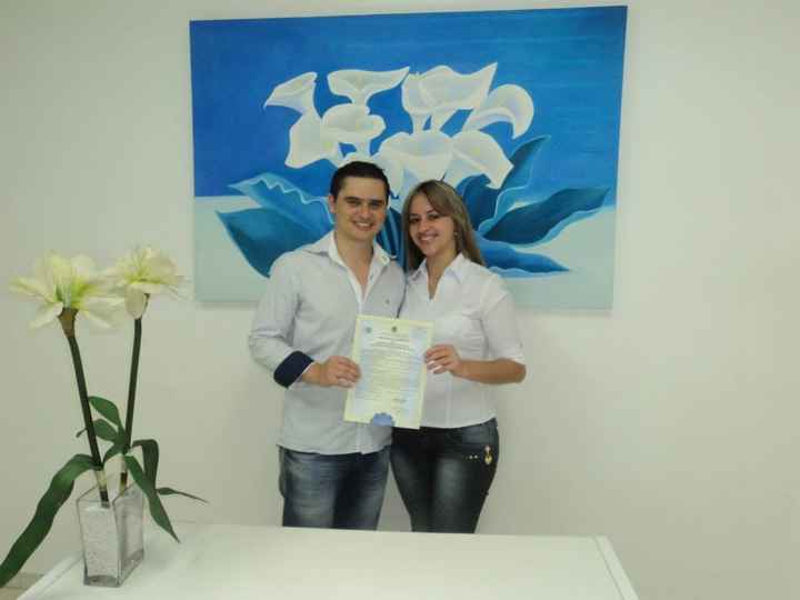 Nosso casamento civil