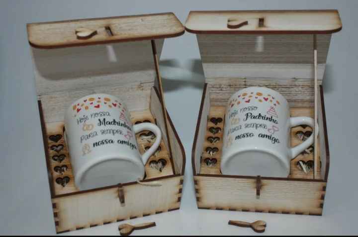 Lembrancinha padrinhos - 1