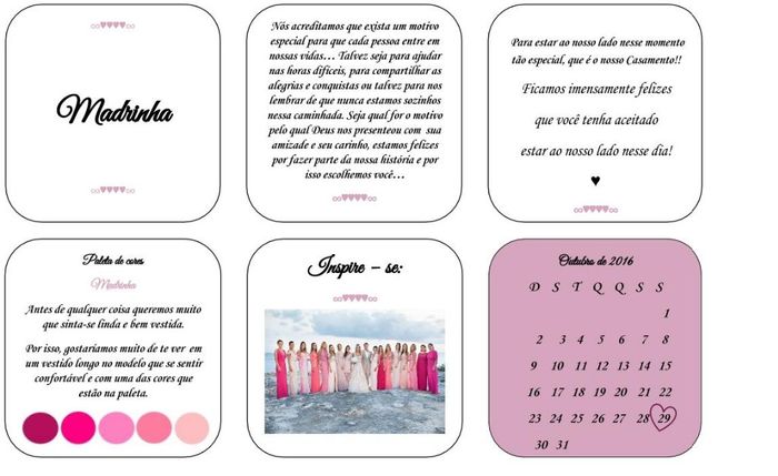 Manual das Madrinhas