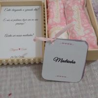 Convite Madrinhas - Necessaire, Toalhinha e Manual