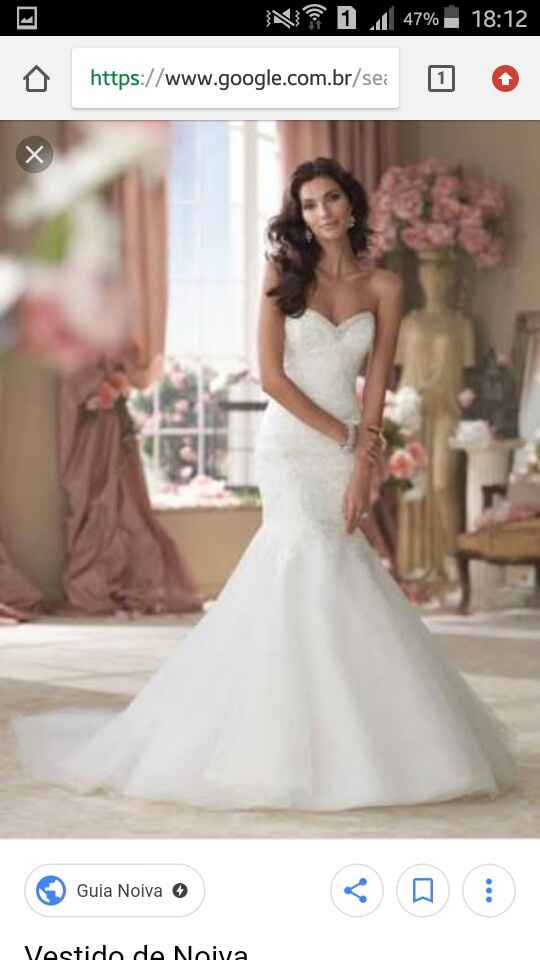 Primeiro ou segundo vestido? - 1