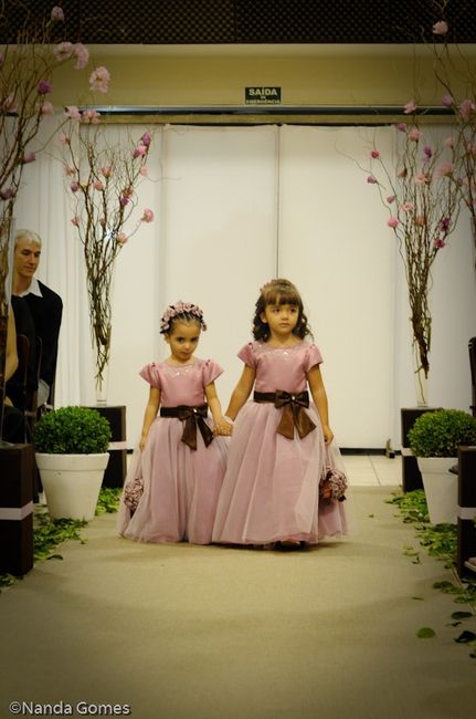 Modelo Vestido Daminhas