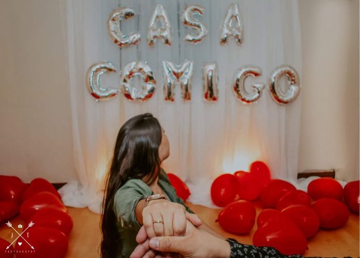 Onde foi o pedido de casamento? - 1