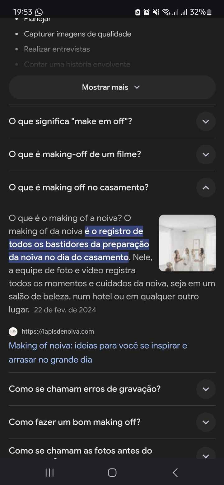 Frustração com Foto do Casamento - 1