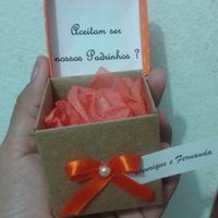 Minhas lembrancinhas dos padrinhos eu que fiz! - 3