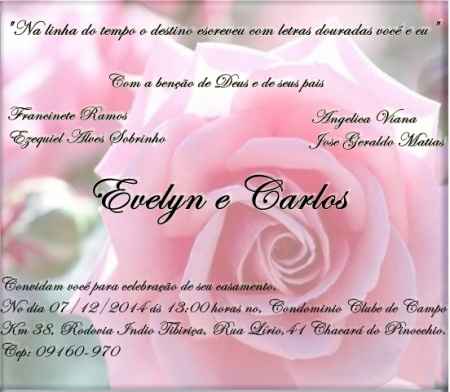 Meu convite  - 1