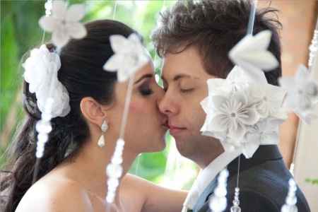 Flores de papel..