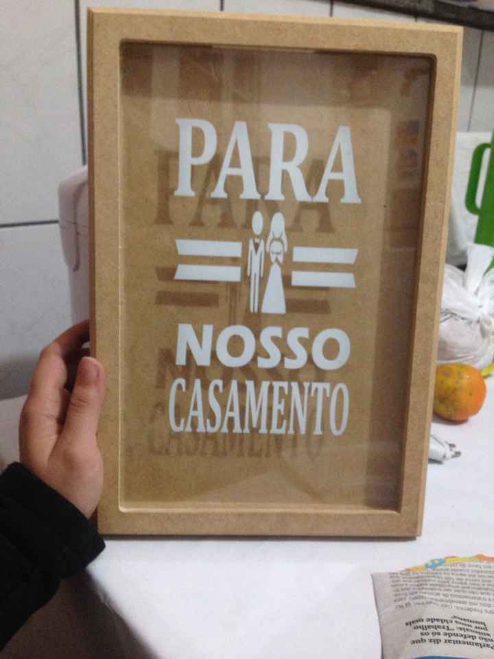 Cofre de mdf - 1