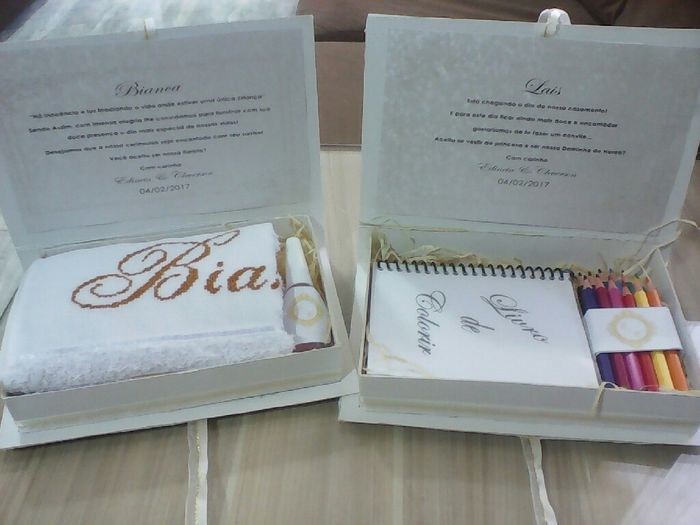 Convite daminha e florista diy - 2