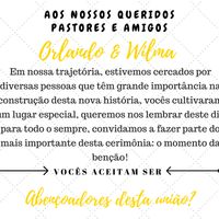 convite dos pastores 