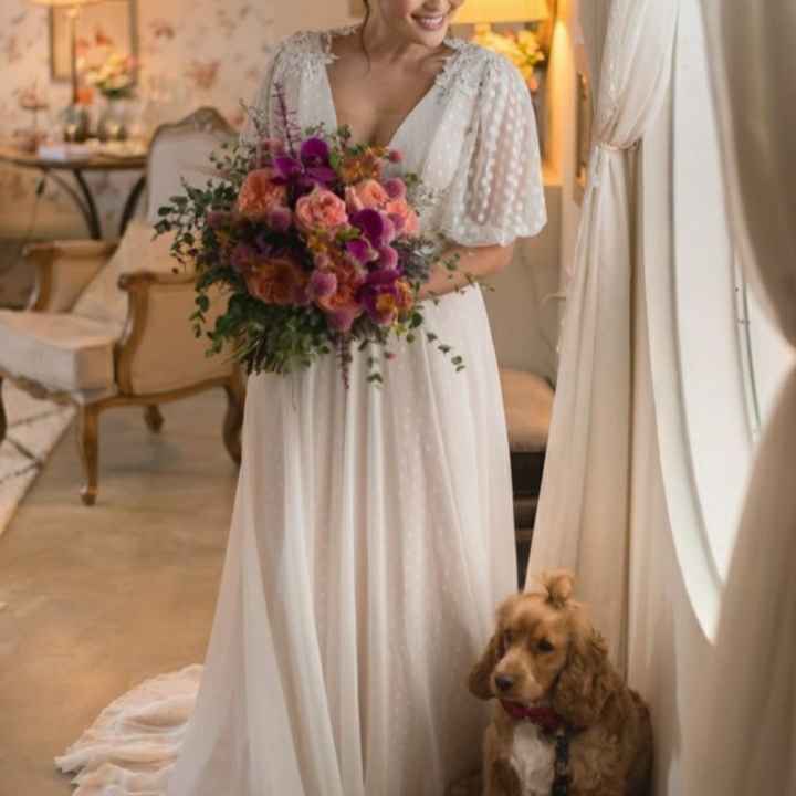 Inspirações de pets no casamento. Fofura infinita. 🐾🤍🐶🐱 - 6