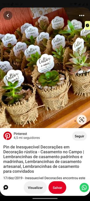Poste AQUI uma foto da lembrancinha que vão dar para as pessoas convidadas🎁👇 - 1