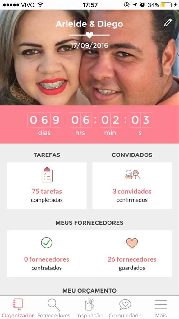 Qual a data do casamento de vocês noivinhas ? ? - 1