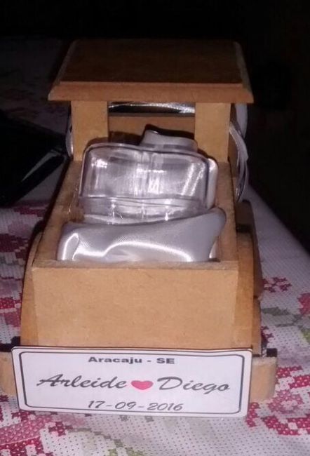 Meu porta alianças - 1