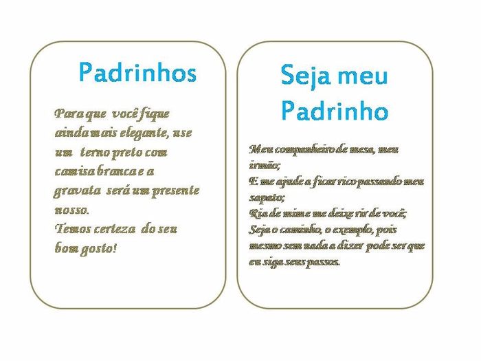manual dos padrinhos
